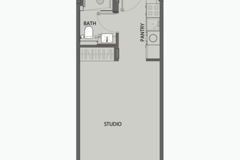 Apartmán v Jumeirah Village Circle, Dubai, SAE 1 izba, 37 m2 č. 732538 - Fotografia 5
