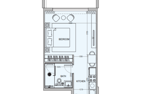 Byt v Dubai, SAE 1 pokoj, 37 m² Č.: 732537 - fotografie 6