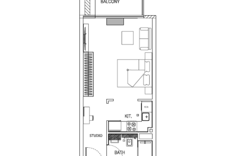 Byt v Jumeirah Village Circle, Dubai, SAE 1 pokoj, 42 m² Č.: 732536 - fotografie 4