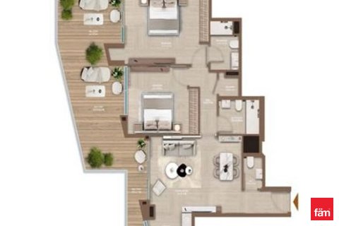 Byt v Al Jaddaf, Dubai, SAE 2 ložnice, 137.8 m² Č.: 722123 - fotografie 10