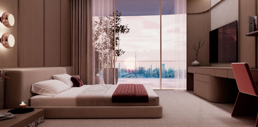 Apartment in Binghatti Skyblade in Downtown Dubai (Downtown Burj Dubai), UAE 1 bedroom, 89.82 sq.m. № 635977