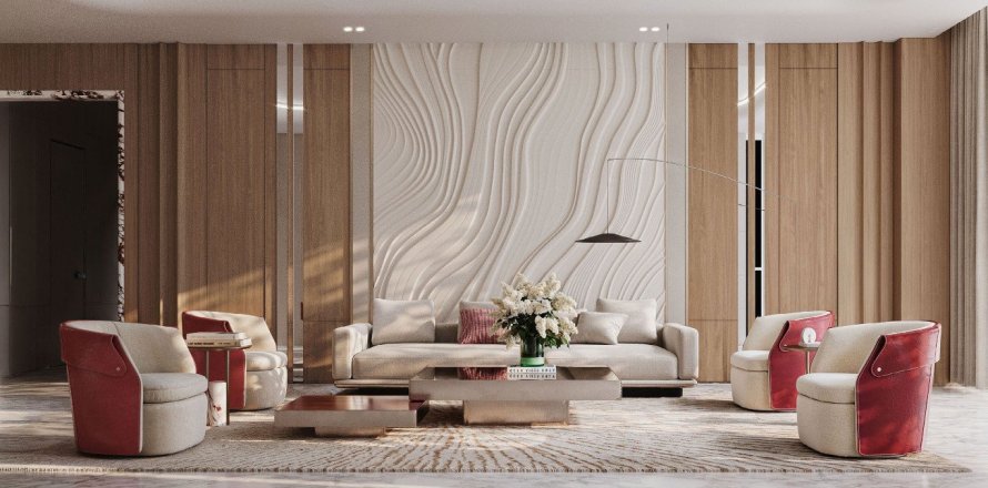 Korter asukohaga Binghatti Skyblade asukohaga Downtown Dubai (Downtown Burj Dubai), AÜE: 2 magamistoaga, 117.13 m² Nr 635978