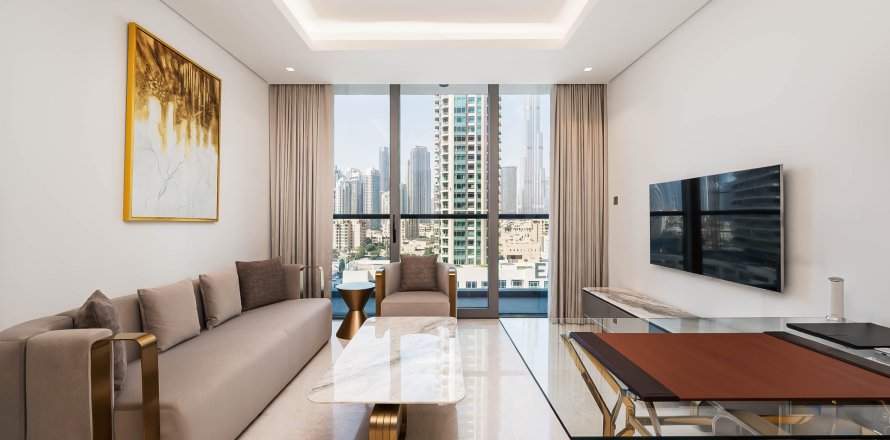 Apartament në Business Bay, Dubai, Emiratet e Bashkuara Arabe 1 dhomë gjumi, 90.53 m2. № 764198