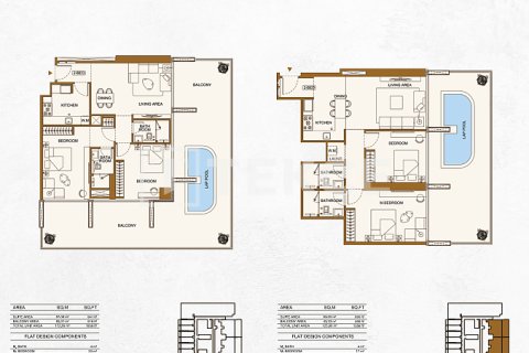 Apartament de vânzare în Jumeirah Village Triangle, Dubai, EAU 1 cameră, 40 mp. №730853 - poză 16