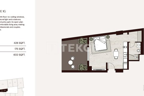 Apartament na sprzedaż w Jumeirah Village Circle, Dubai, ZEA 1 pokój, 44 mkw., nr 730850 - zdjęcie 18