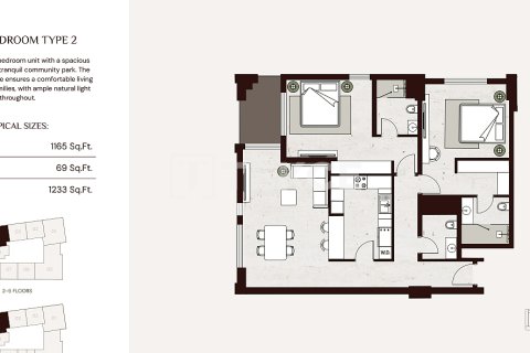Apartament na sprzedaż w Jumeirah Village Circle, Dubai, ZEA 1 pokój, 44 mkw., nr 730850 - zdjęcie 24