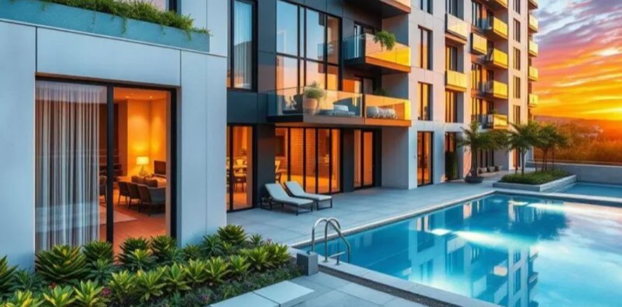 Byt v Al Jaddaf, Dubai, SAE 1 ložnice, 40 m² Č.: 631071