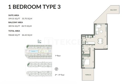 Apartament na sprzedaż w Dubai Studio City, Dubai, ZEA 1 pokój, 41 mkw., nr 730839 - zdjęcie 17