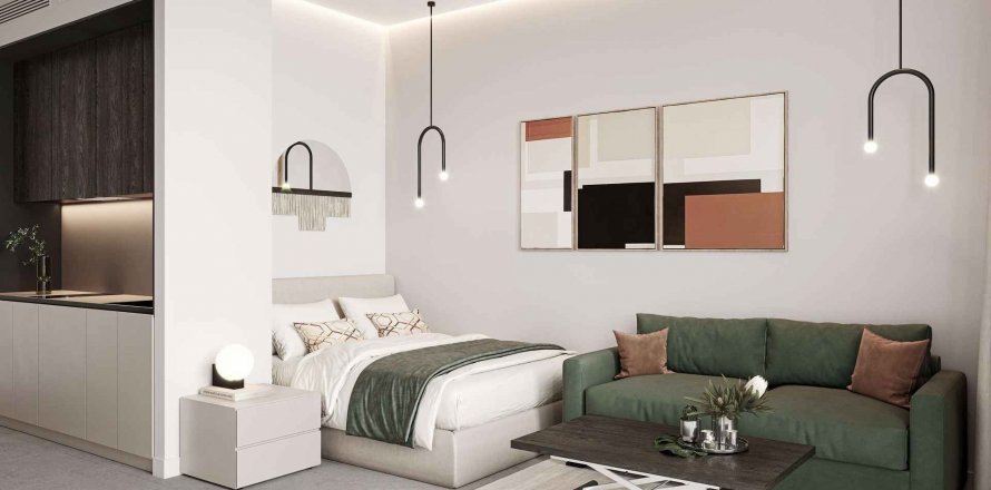 Apartemen di 1WOOD Residence 2 di Jumeirah Village Circle, Dubai, UEA 1 kamar tidur, 59.59 m2 nomor 634410
