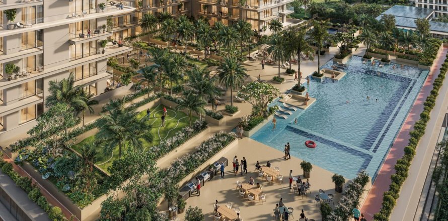 Lägenhet i Dubai, UAE 1 sovrum, 54 kvm Nr. 729629