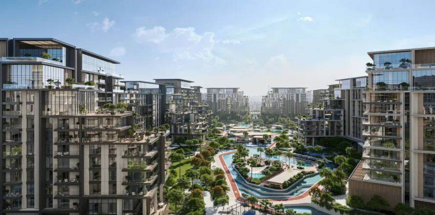 Apartemen di Dubai, UEA 1 kamar tidur, 73 m2 nomor 711016
