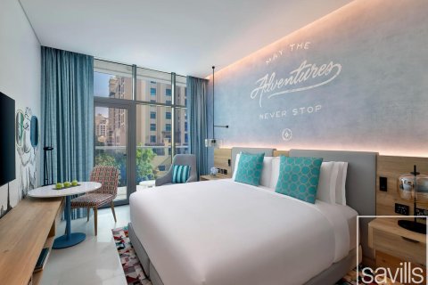 Апартаменти в готелі в Пальма Джумейра, Дубай, ОАЕ 1 кімната, 33м2 № 680842