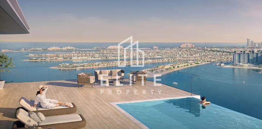 דירה ב Dubai Harbour, Dubai, איחוד האמירויות 3 חדרי שינה, 141 מ"ר מספר 638801