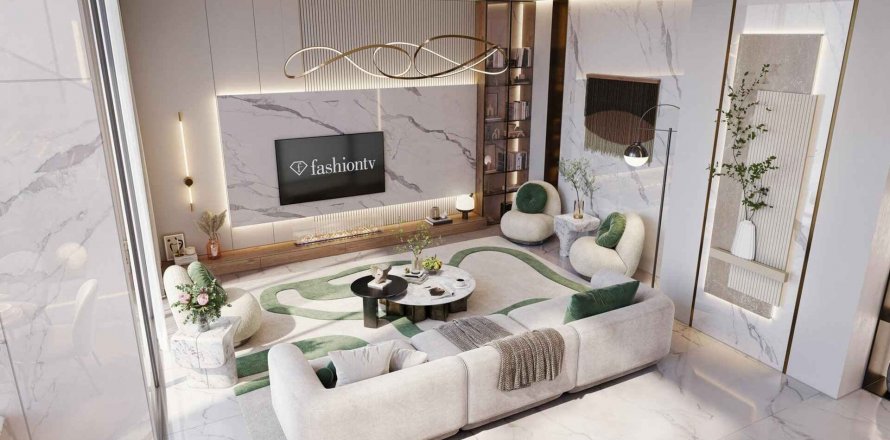 Apartmen di Acacia by Fashion TV di Al Marjan Island, Ras Al Khaimah, UAE 2 bilik tidur, 190.4 meter persegi № 613095