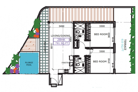 Apartment in Dubai, UAE 2 bedrooms, 130 sq.m. № 634167 - photo 6