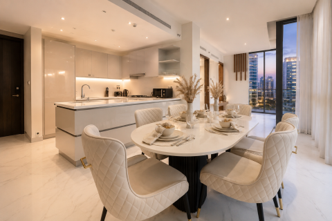 Apartment in Mohammed Bin Rashid City, Dubai, UAE 2 bedrooms, 115.25 sq.m. № 749878