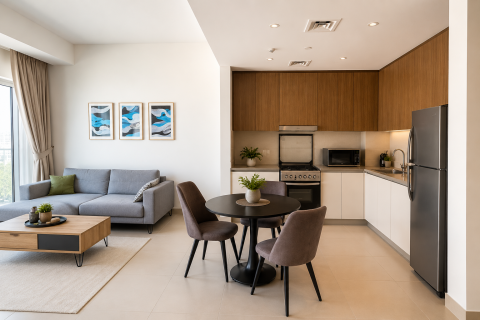 Byt v Dubai Marina, SAE 1 ložnice, 63.17 m² Č.: 749879 - fotografie 2