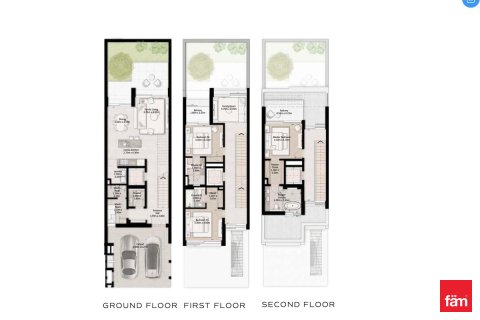 Rumah bandar di Dubai, UAE 3 bilik tidur, 315.9 meter persegi № 711397 - foto 11
