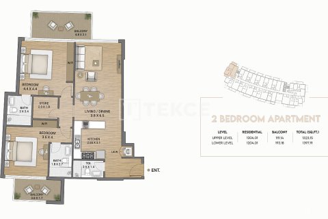 Apartment in Dubai, UAE 3 bedrooms, 168 sq.m. № 712418 - photo 27