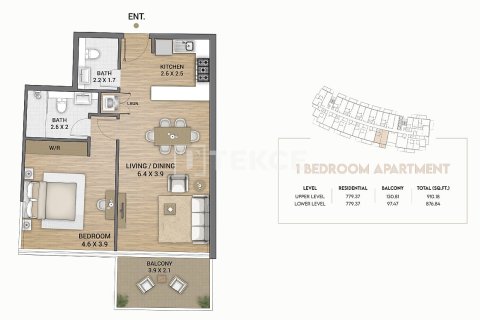 Apartment in Dubai, UAE 3 bedrooms, 168 sq.m. № 712418 - photo 23