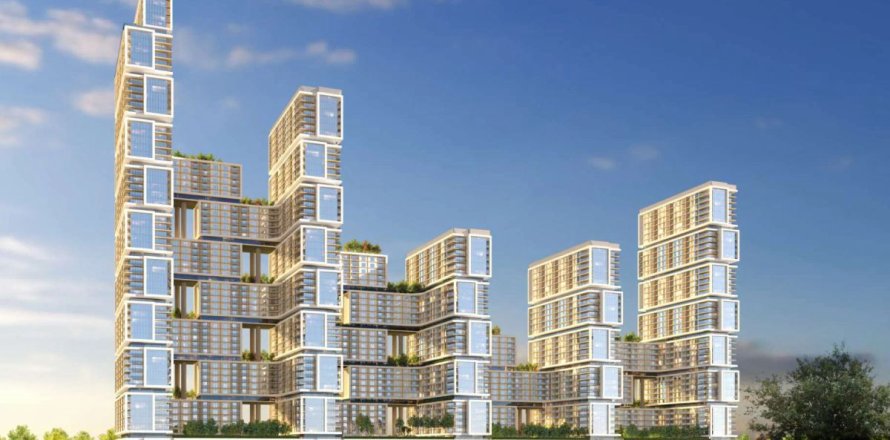 Apartmen di Ras Al Khor, Dubai, UAE 1 bilik tidur, 67.4 meter persegi № 766476