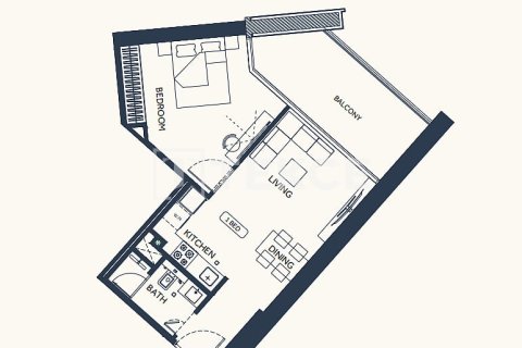 Διαμέρισμα σε Dubai, ΗΑΕ 1 δωμάτιο, 35 τ.μ. Αρ. 730921 - φωτογραφία 15