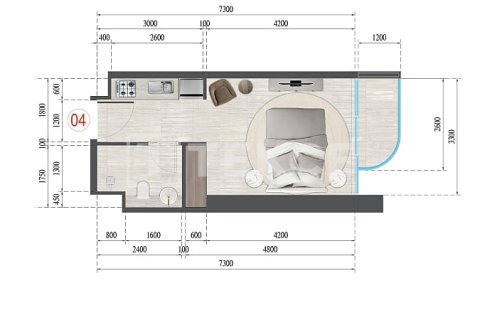 آپارتمان برای فروش در  Jumeirah Village Triangle، Dubai، امارات متحده عربی  38 متر مربع ، شماره 730919 - تصویر 10