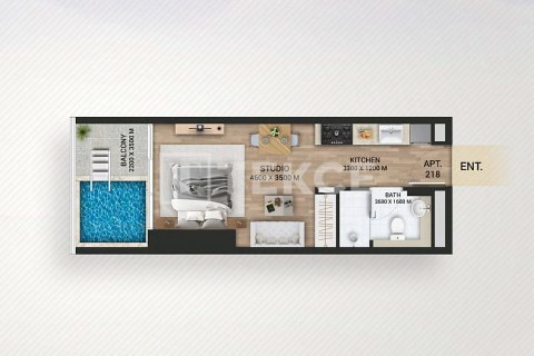 Huoneisto Dubai, Arabiemiraatit 1 huone, 38 m2 № 730922 - kuva 8