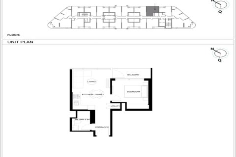 阿联酋 Dubai 待售 : 1 卧, 50 平方米 , 编号700154 - 照片 11