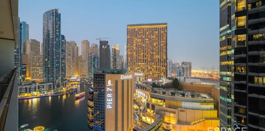 Dubai Marina, Dubai, संयुक्त अरब अमीरात में अपार्टमेंट, 2 बेडरूम, 99 वर्ग मीटर, संख्या 649736