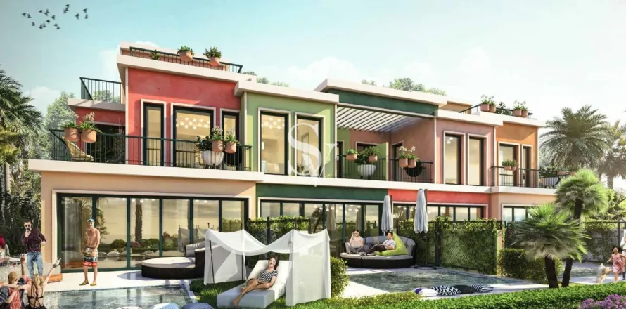 Radový dom v Damac Lagoons, Dubai, SAE 4 spálne, 144 m2 č. 740010