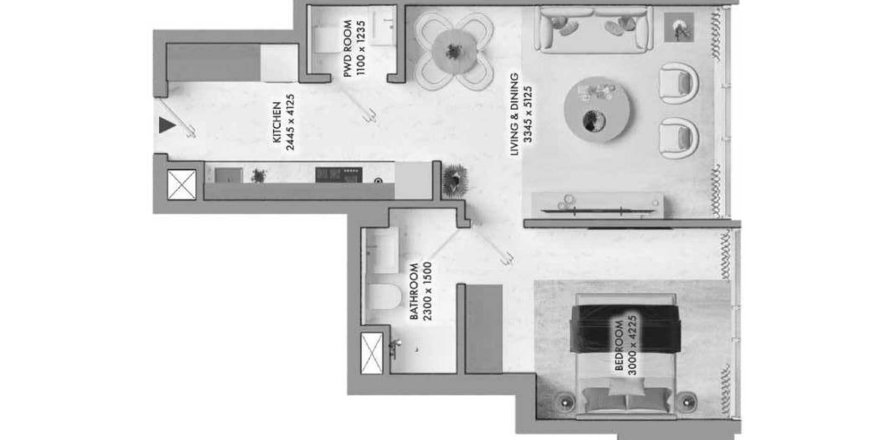 Floor plan in V1stara House 2