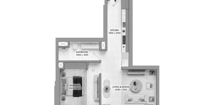Floor plan in V1stara House 2