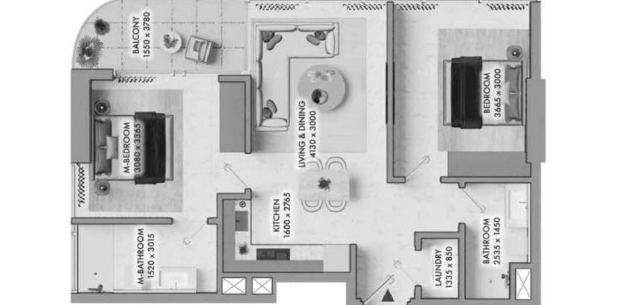 Floor plan in V1stara House 2