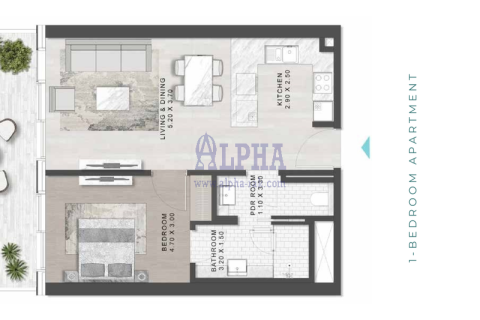Apartment in Al Marjan Island, Ras Al Khaimah, UAE 1 bedroom, 77.8 sq.m. № 709440 - photo 2