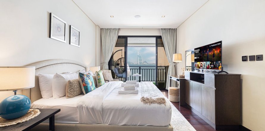 阿联酋 Dubai Palm Jumeirah 公寓  1 卧, 107.6 平方米 , 编号 700029