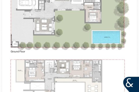 Villa til salg i Dubai Land, Dubai, UAE 4 soveværelser, 462 kvm № 666501 - foto 4