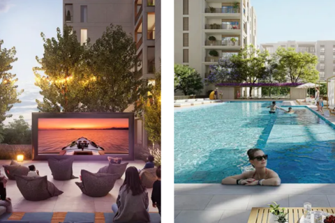 Apartament na sprzedaż w Dubai Healthcare City, Dubai, ZEA 1 sypialnia, 57 mkw., nr 639946 - zdjęcie 1