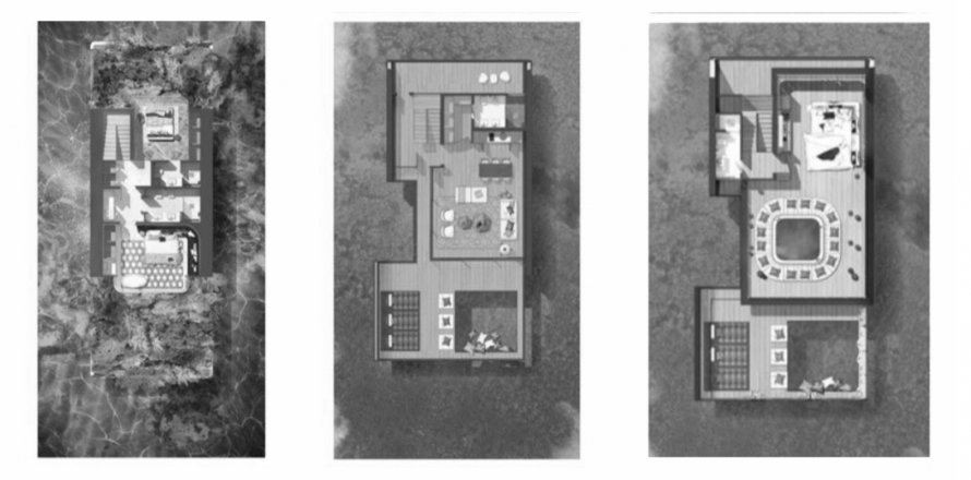 Apartment in THE FLOATING SEAHORSE VILLAS in The World Islands, Dubai, UAE 2 bedrooms, 272 sq.m. № 631607