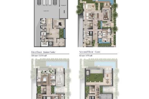 Vila di Tilal Al Ghaf, Dubai, UEA 6 kamar tidur, 1096 m2 nomor 690038 - foto 12