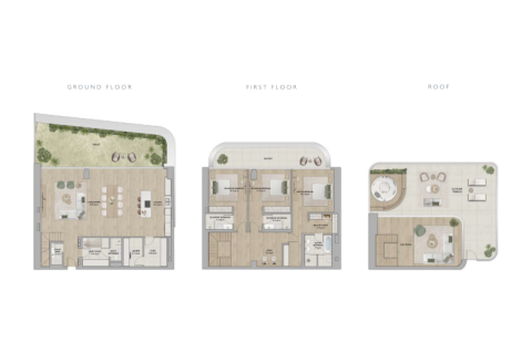 Apartman na Saadiyat Island, Abu Dhabi, UAE 1 spavaća soba, 100 m2 Br. 690040 - fotografija 11