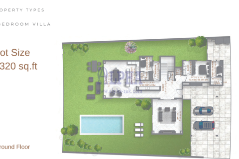 Villa te koop in Al Hamra Village, Ras Al Khaimah, VAE 5 slaapkamers, 797.9 vr.m., nr 709272 - foto 12