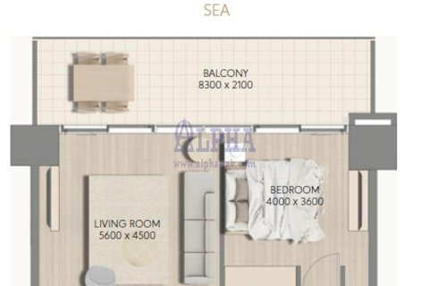 Apartment til salg i Mina Al Arab, Ras Al Khaimah, UAE 1 soveværelse, 91 kvm № 709271 - foto 4