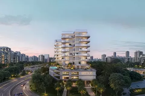Apartemen di Dubai, UEA 1 kamar tidur, 72 m2 nomor 639701 - foto 4