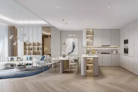 Apartemen di Dubai, UEA 1 kamar tidur, 72 m2 nomor 639701 - foto 5