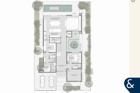 Vila v Jumeirah Golf Estates, Dubai, SAE 4 spálne, 567 m2 č. 666349 - Fotografia 11