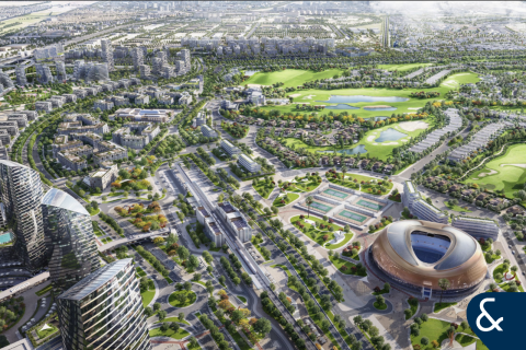 Vila v Jumeirah Golf Estates, Dubai, SAE 4 spálne, 567 m2 č. 666349 - Fotografia 4