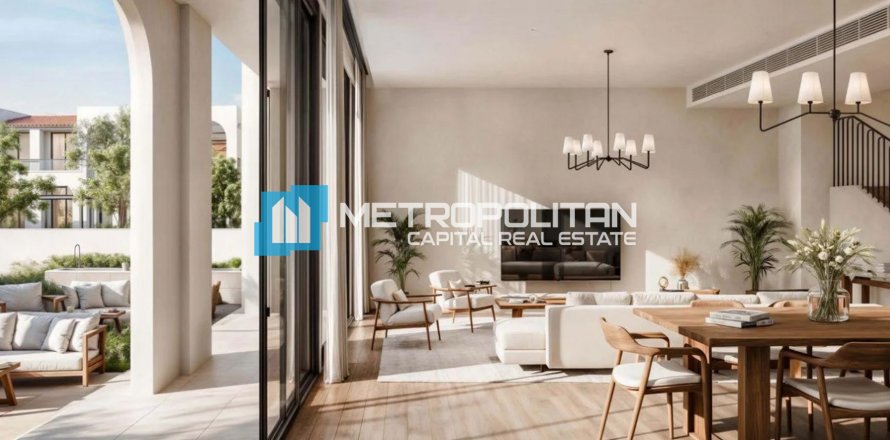 Townhouse in Al Hudayriat Island, Abu Dhabi, UAE 4 bedrooms, 446.5 sq.m. № 682493
