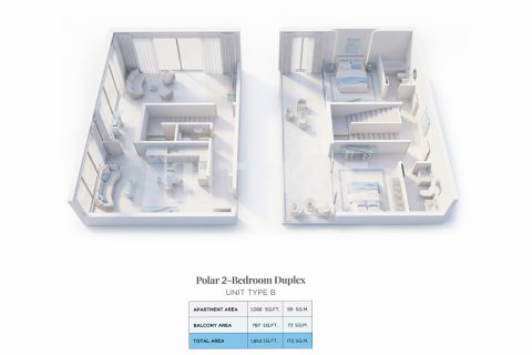 Lakás itt: Ras Al Khaimah, EAE, 3 hálószoba, 164 m², azonosító: 740399 - fénykép 21