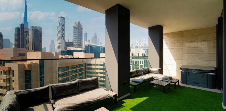 Apartmen di Business Bay, Dubai, UAE 2 bilik tidur, 123.6 meter persegi № 648023